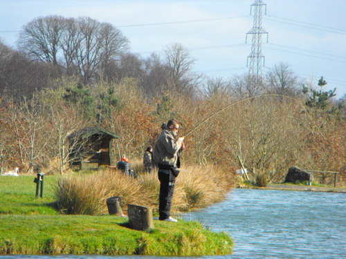 A spot of fishing?